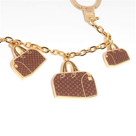 louis vuitton speedy bag charm.